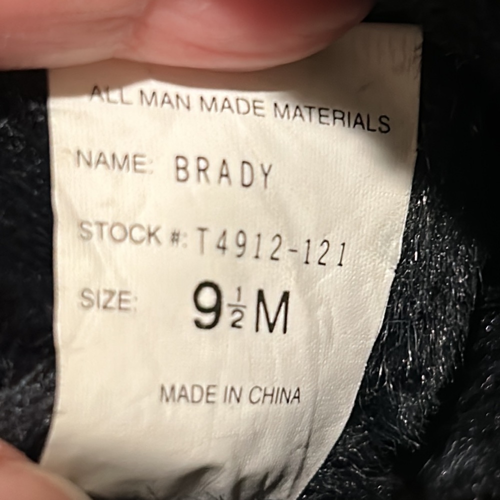 Trotters Black Brady Boots.  Size 9.5 - Picture 11 of 16